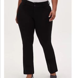 STRETCH BLACK PREMIUM PONTE TROUSER